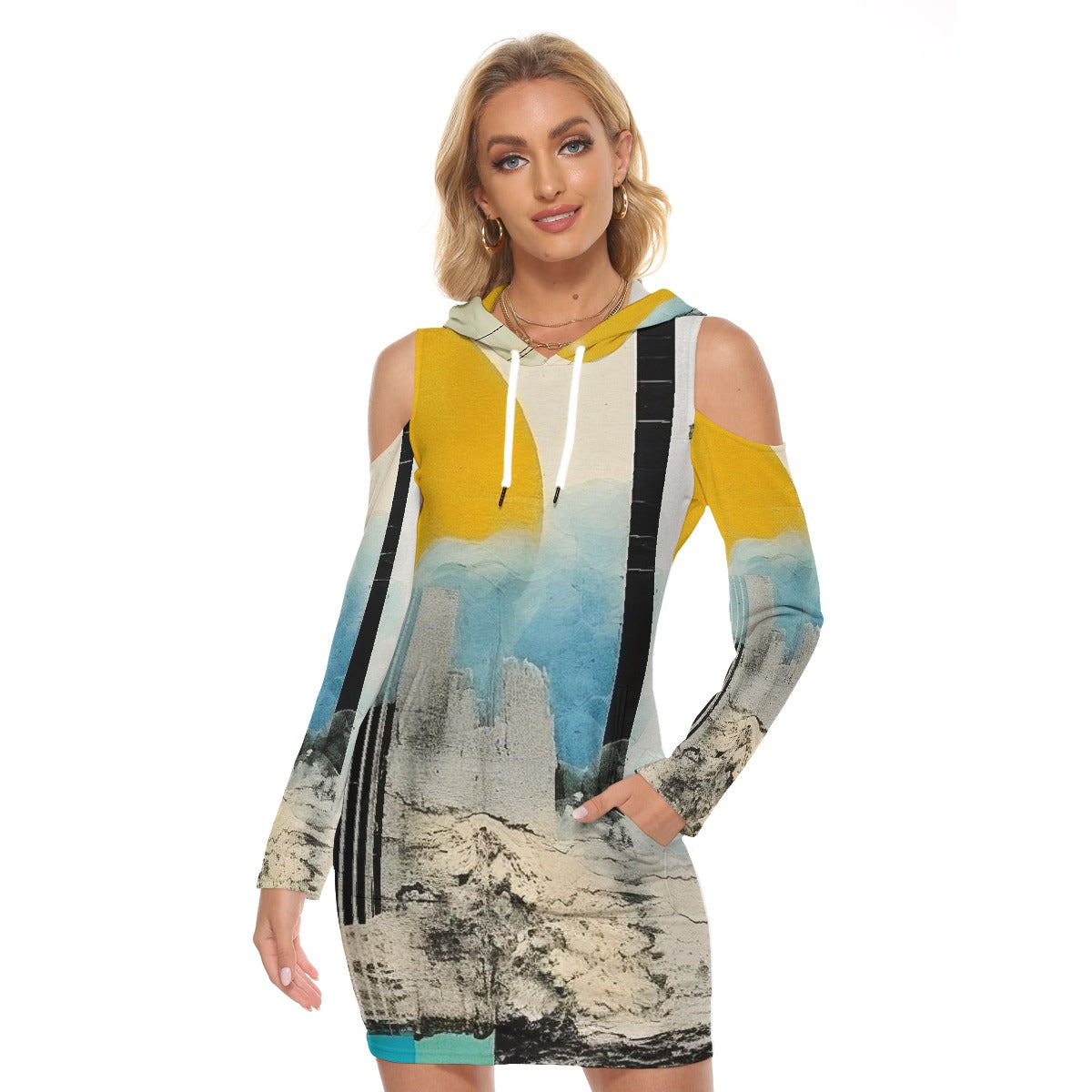 All-Over Print Women's Tight Dress