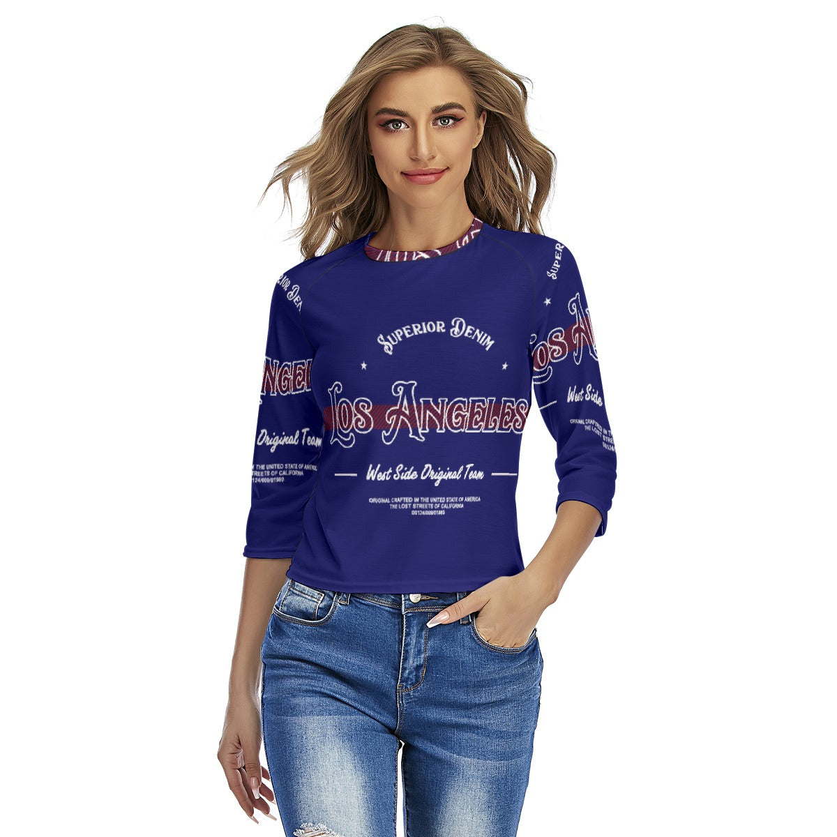 All-Over Print Women's Raglan Sleeves T-shirts