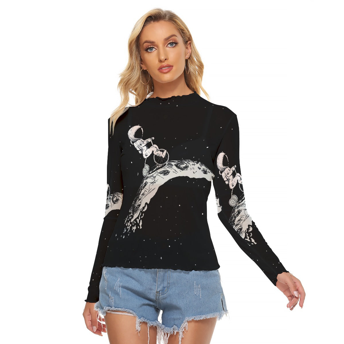 All-Over Print Women's Mesh T-shirt