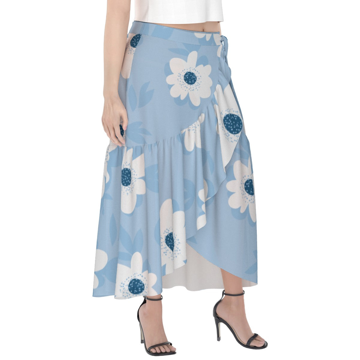 All-Over Print Women's Wrap Skirt