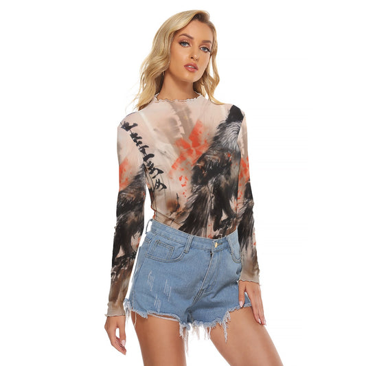 All-Over Print Women's Mesh T-shirt