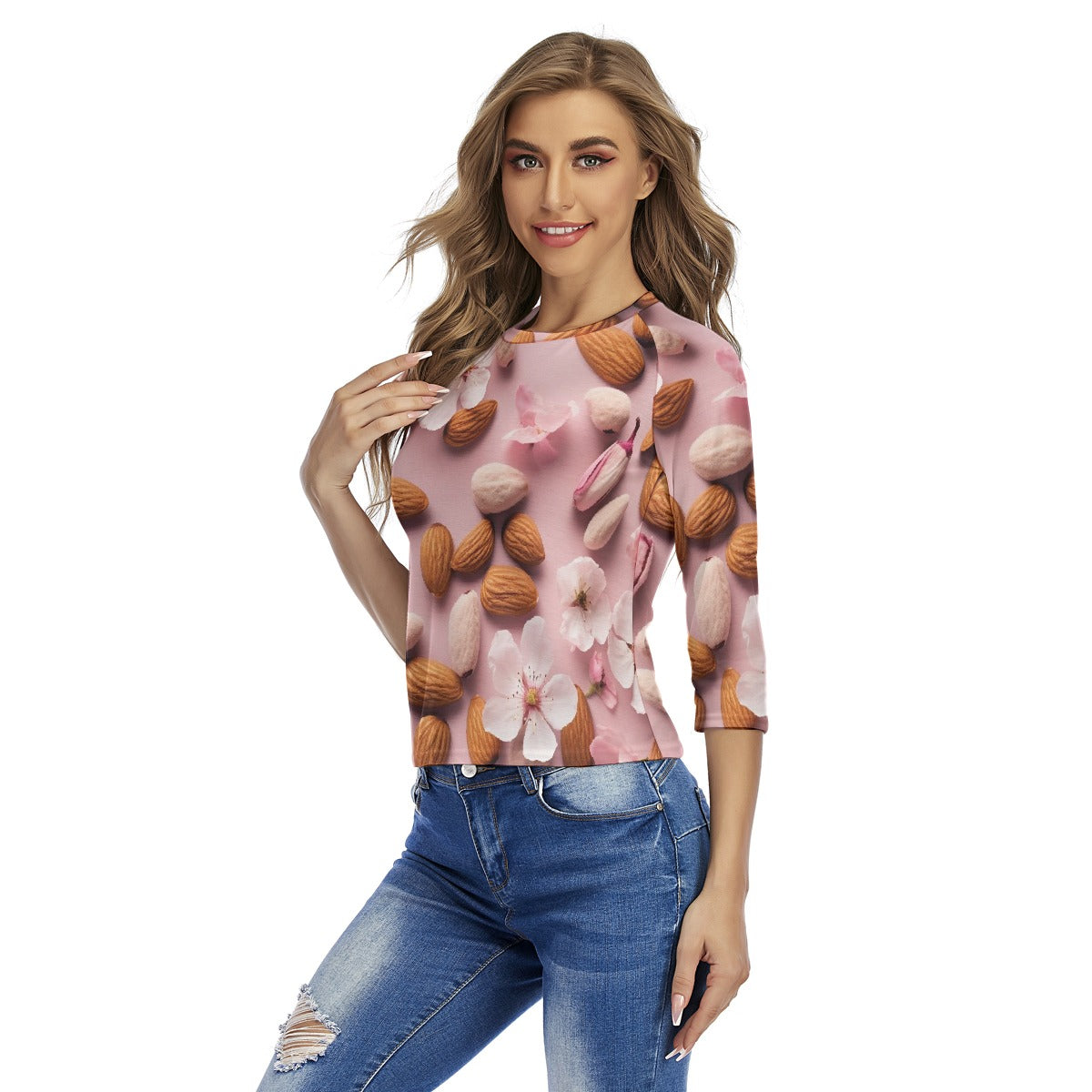 All-Over Print Women's Raglan Sleeves T-shirts