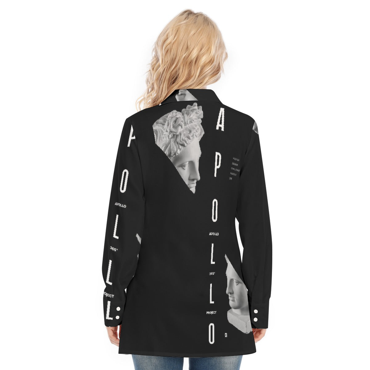 All-Over Print Women's Long Shirt