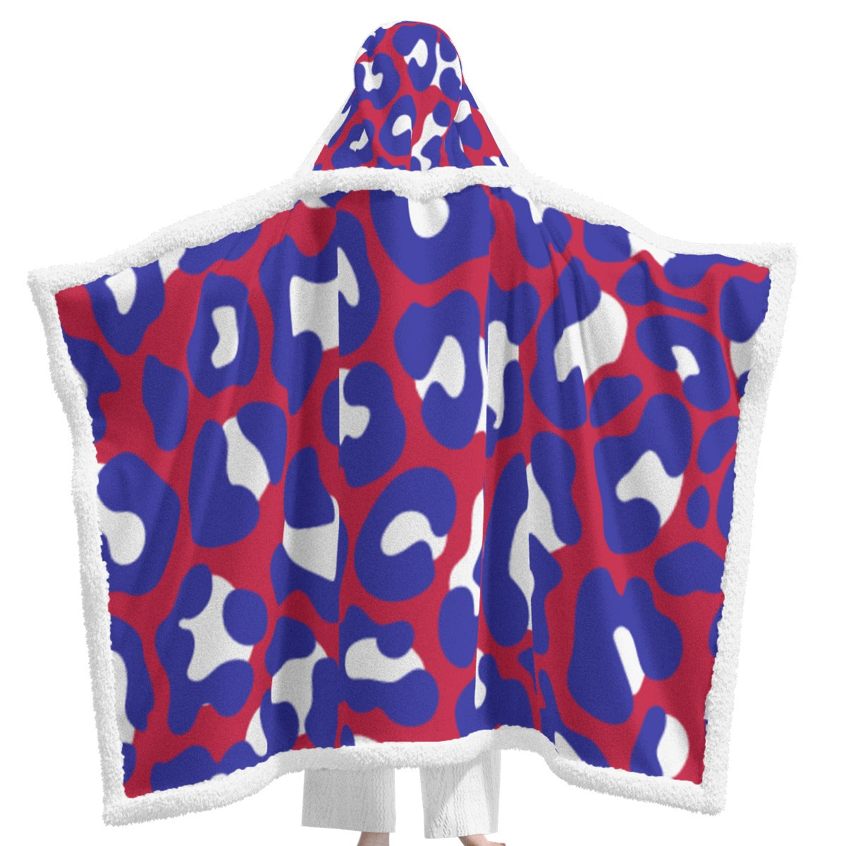 All-Over Print Unisex Wearable Hooded Blanket