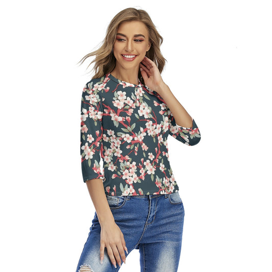 All-Over Print Women's Raglan Sleeves T-shirts