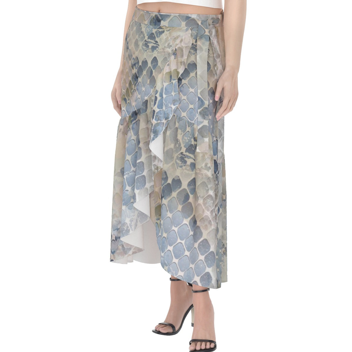 All-Over Print Women's Wrap Skirt