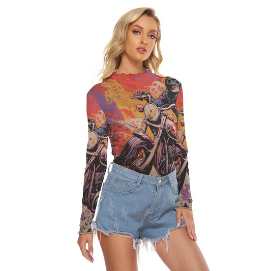 All-Over Print Women's Mesh T-shirt