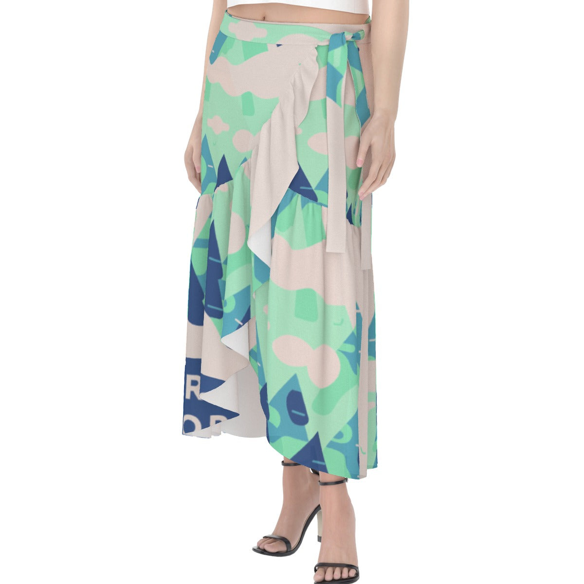 All-Over Print Women's Wrap Skirt