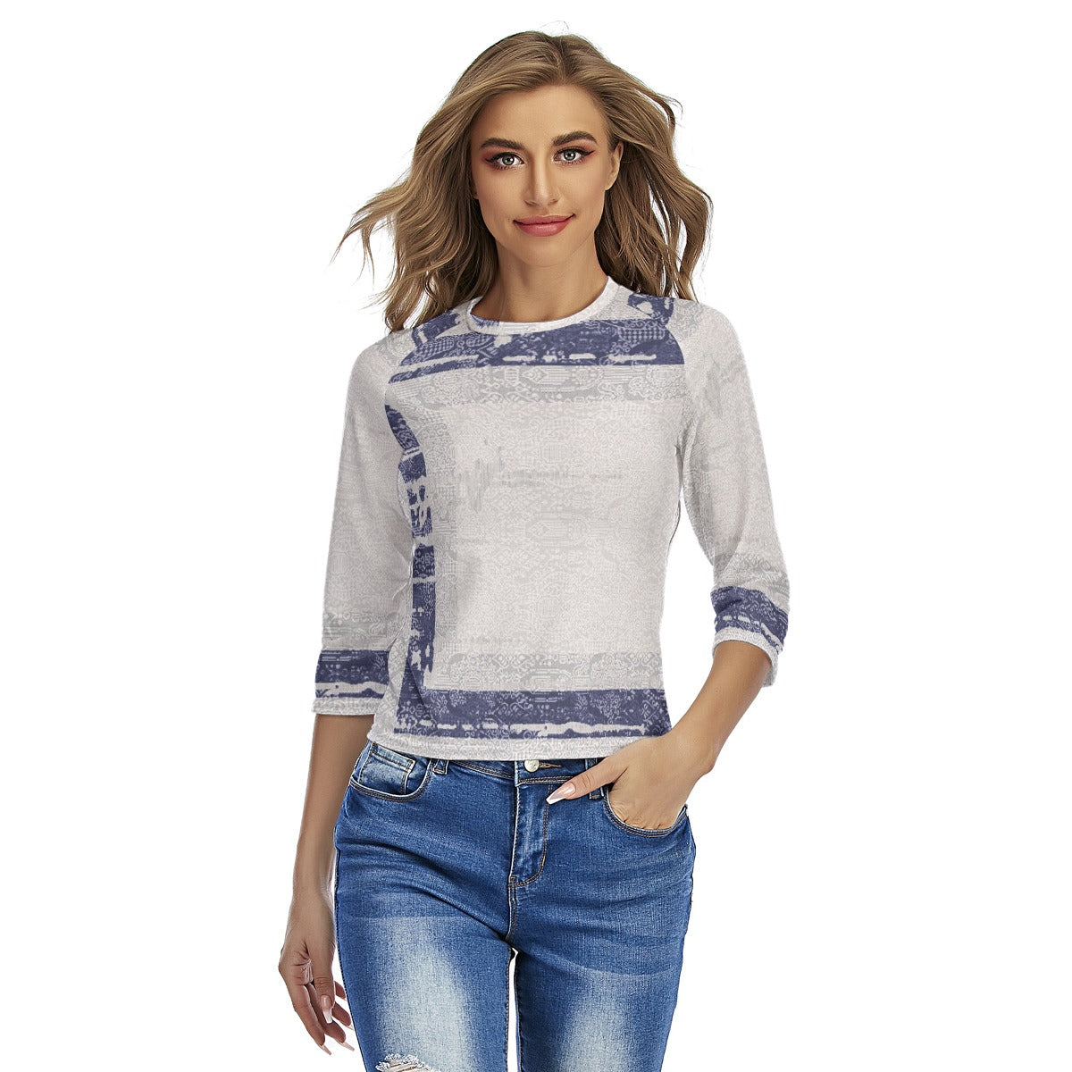 All-Over Print Women's Raglan Sleeves T-shirts