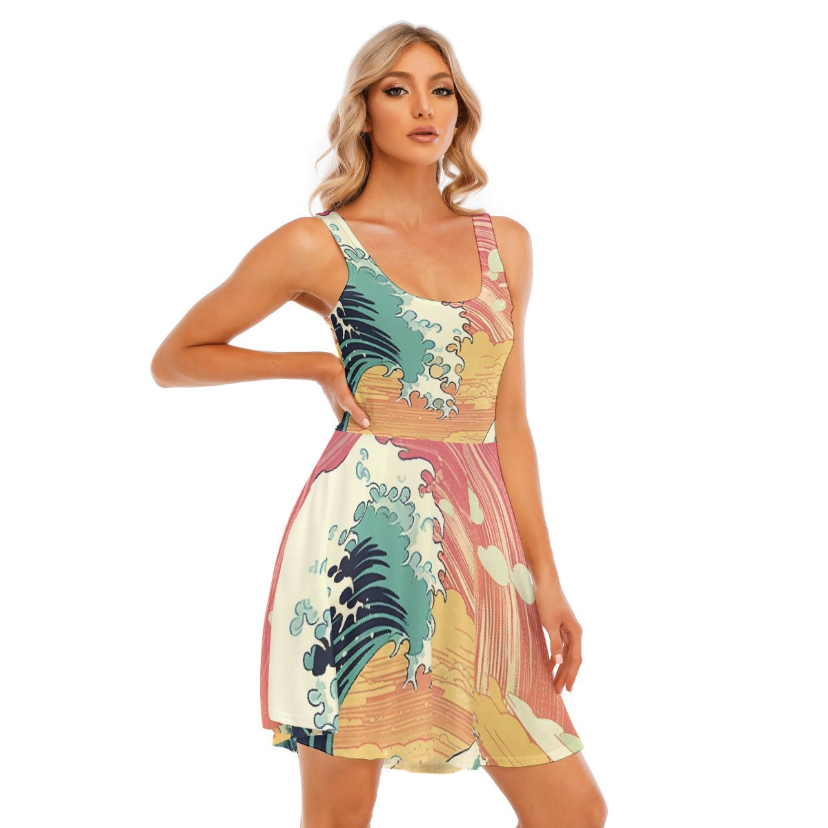 All-Over Print Women's Tank Vest Dress