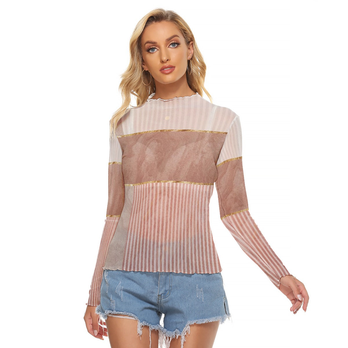 All-Over Print Women's Mesh T-shirt