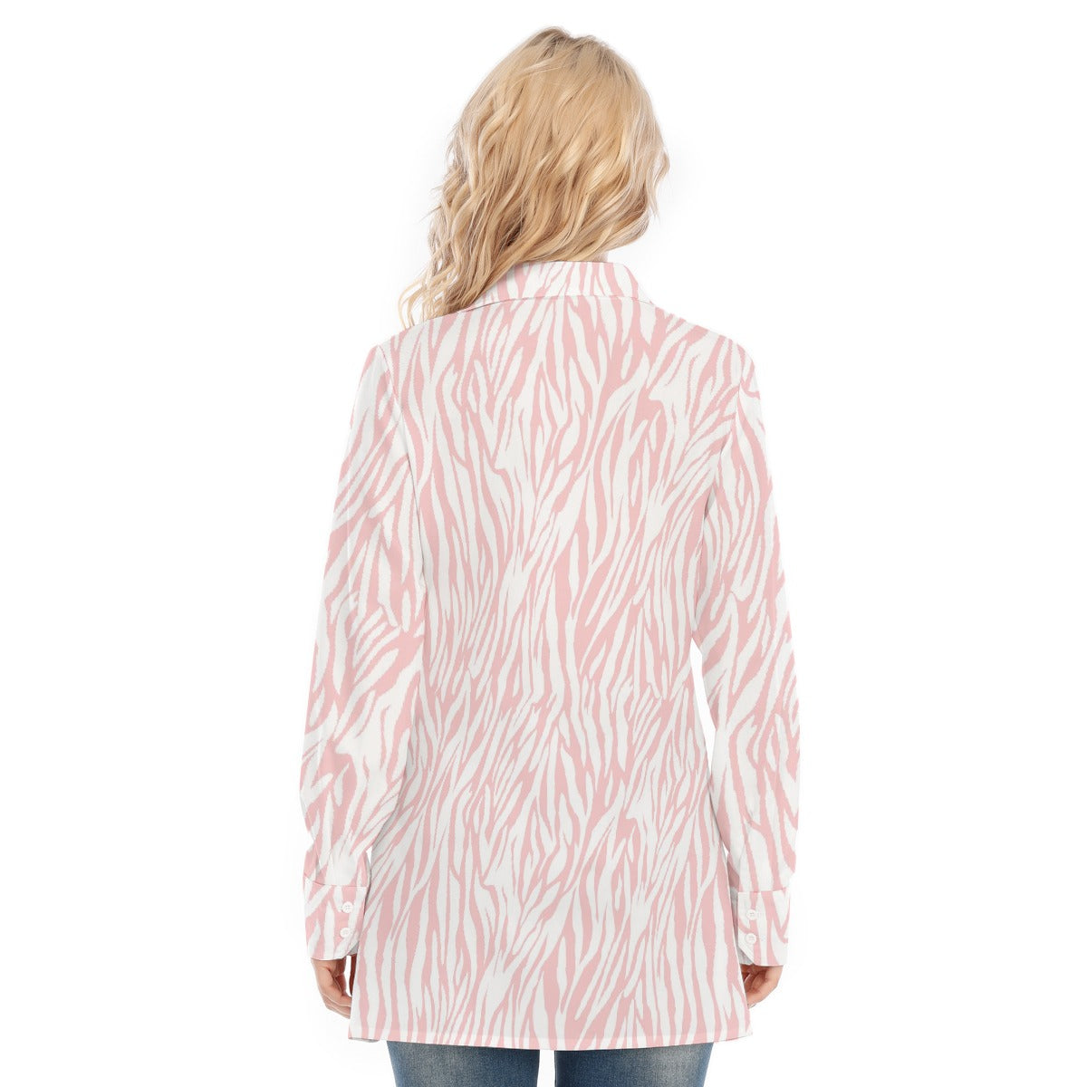 All-Over Print Women's Long Shirt