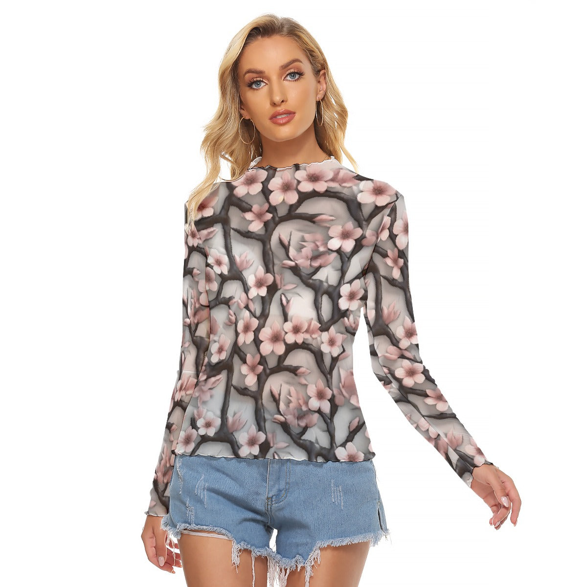 All-Over Print Women's Mesh T-shirt