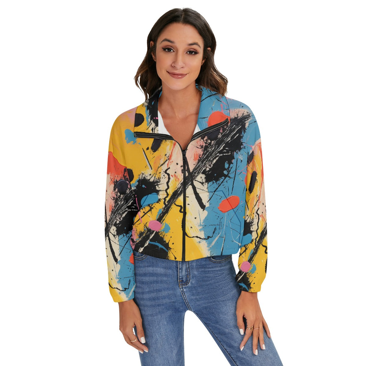 All-Over Print Women's Zip Jacket