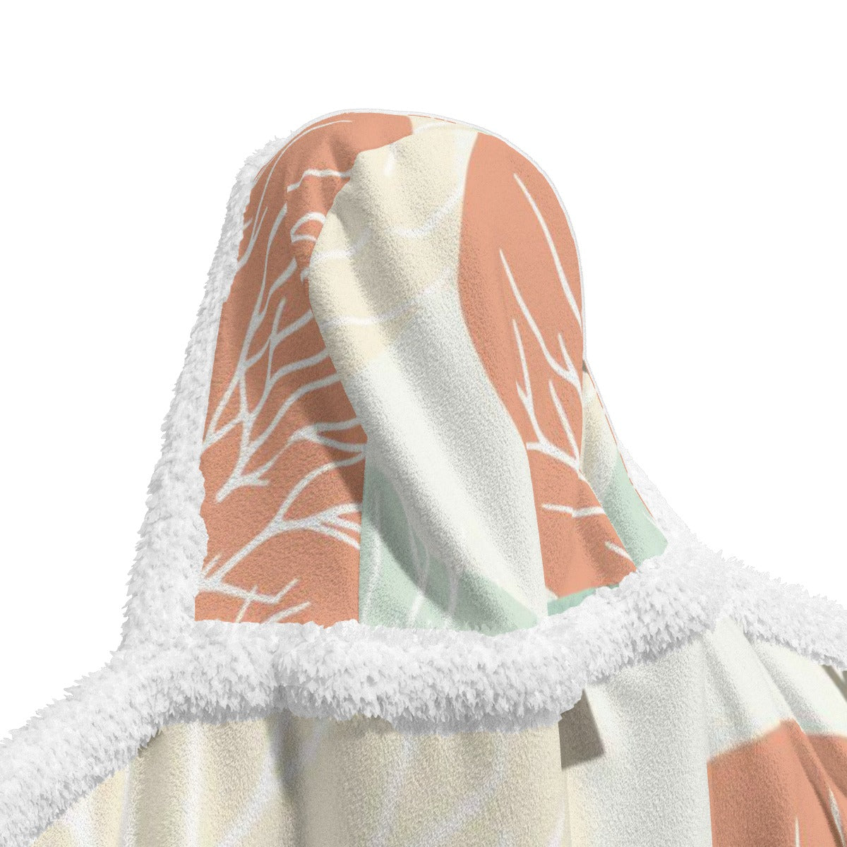 All-Over Print Unisex Wearable Hooded Blanket