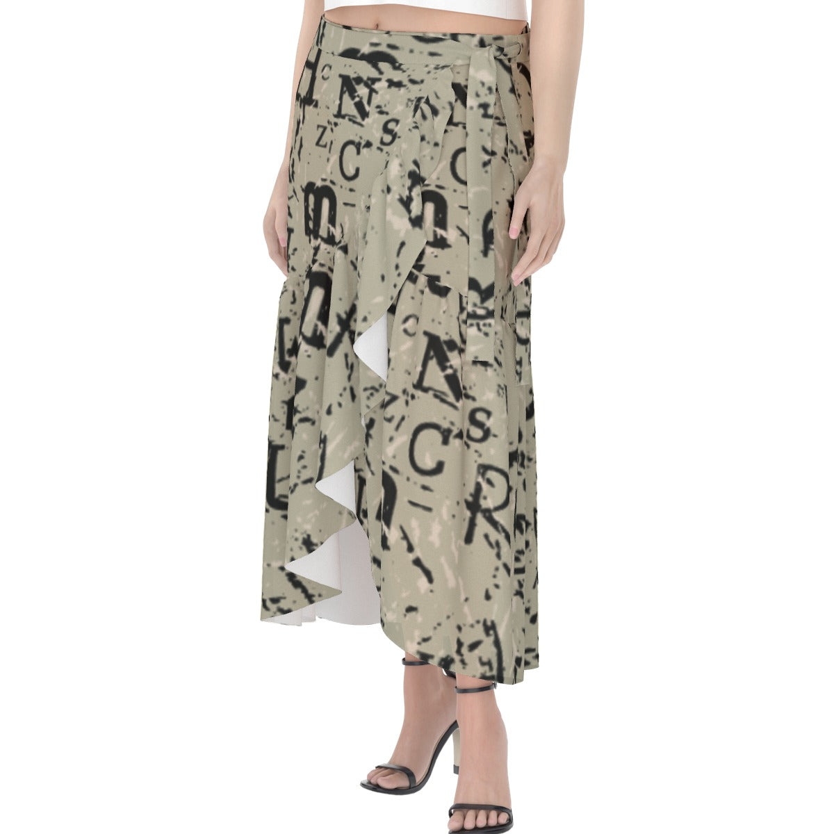 All-Over Print Women's Wrap Skirt