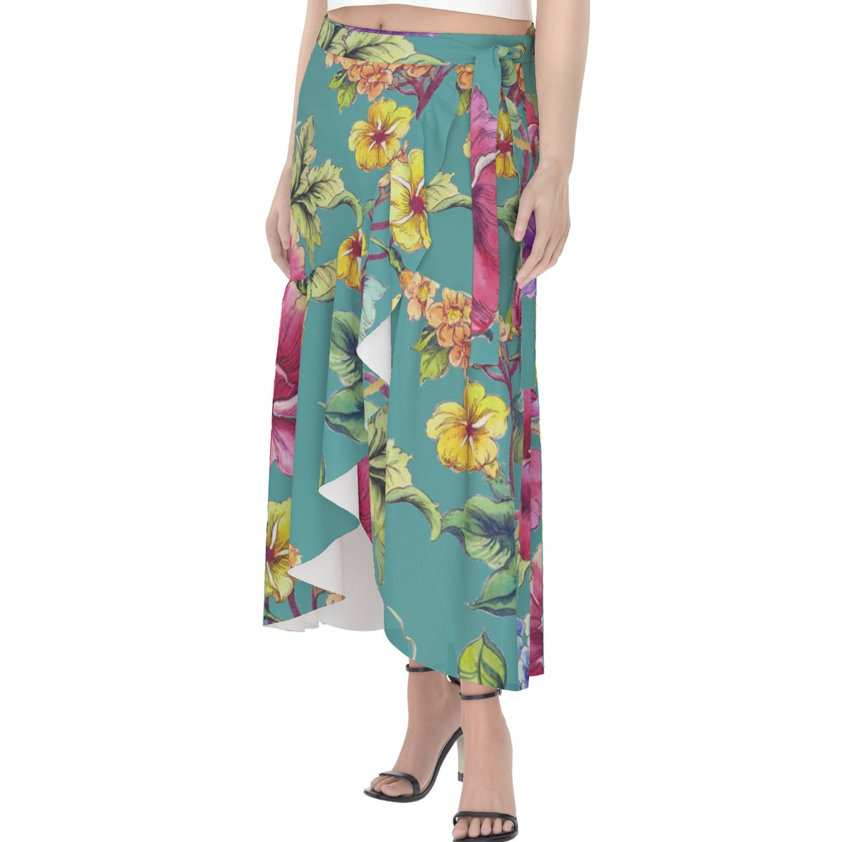 All-Over Print Women's Wrap Skirt