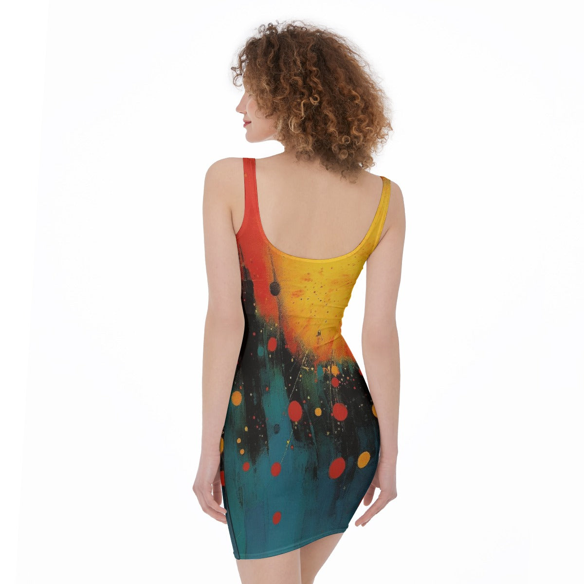 All-Over Print Women's Bodycon Dress