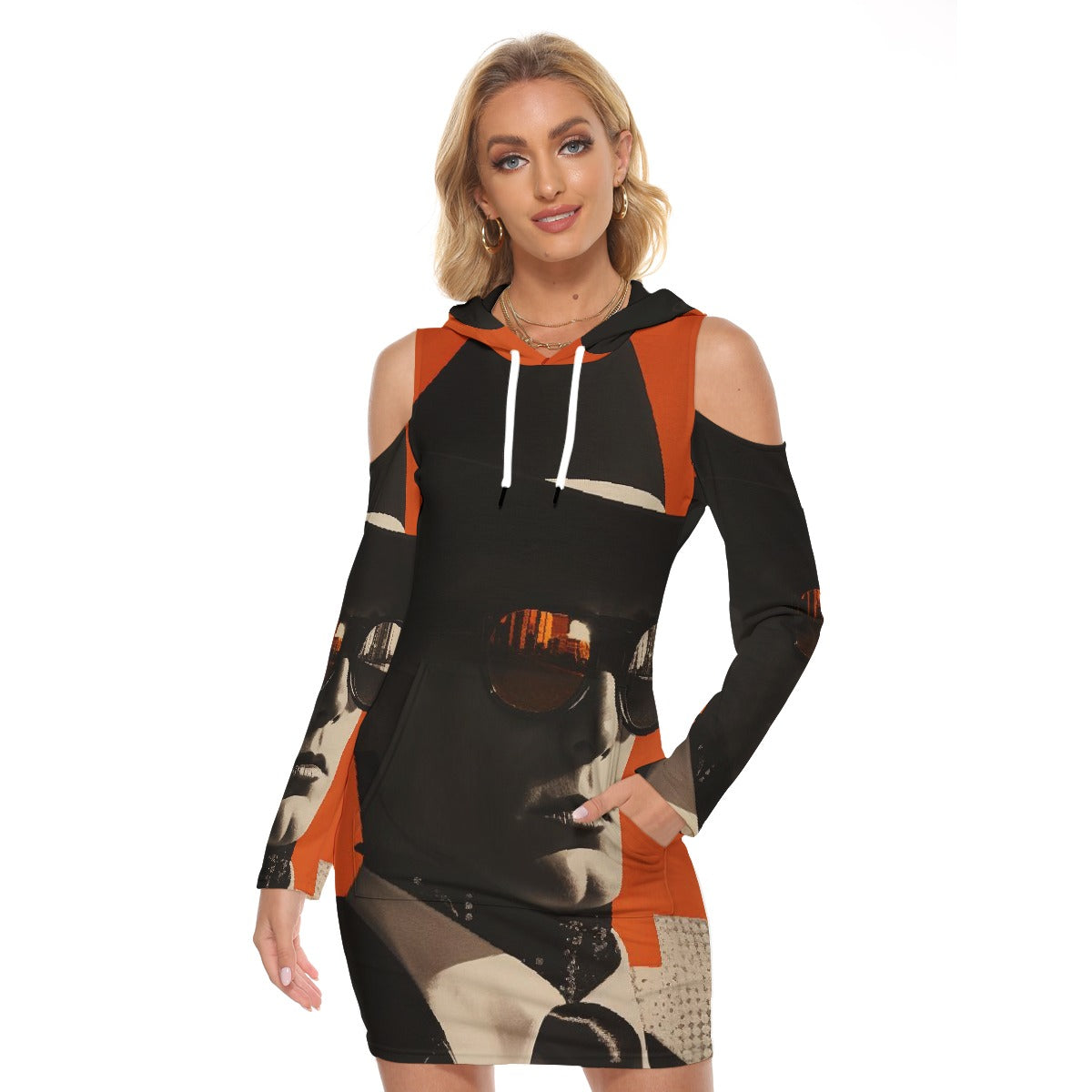 All-Over Print Women's Tight Dress