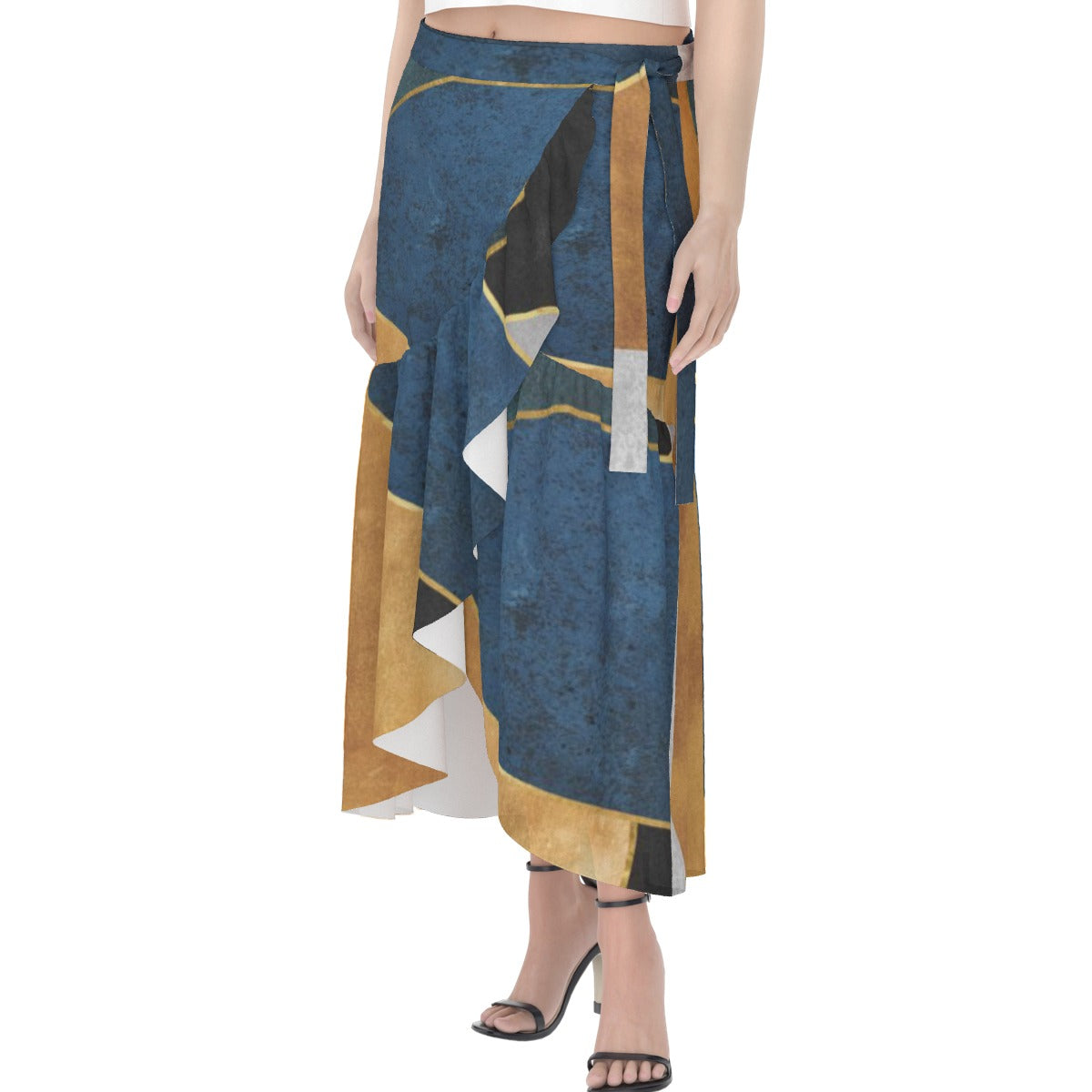 All-Over Print Women's Wrap Skirt