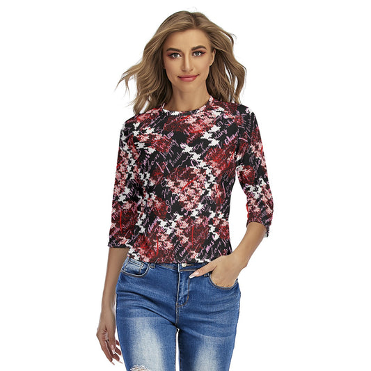 All-Over Print Women's Raglan Sleeves T-shirts