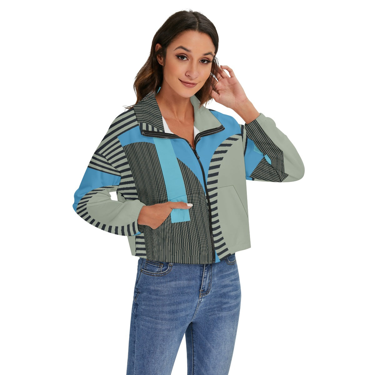 All-Over Print Women's Zip Jacket