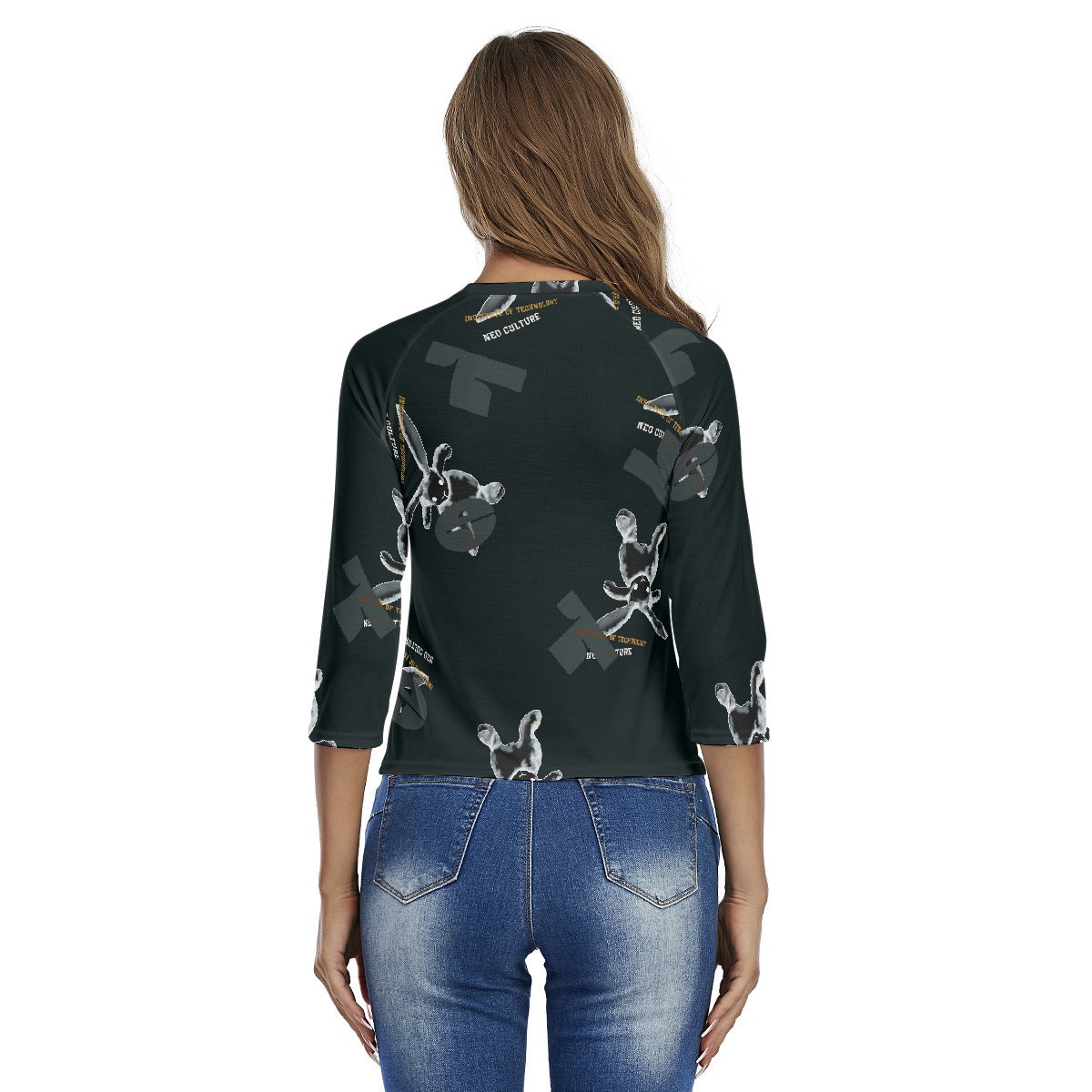 All-Over Print Women's Raglan Sleeves T-shirts