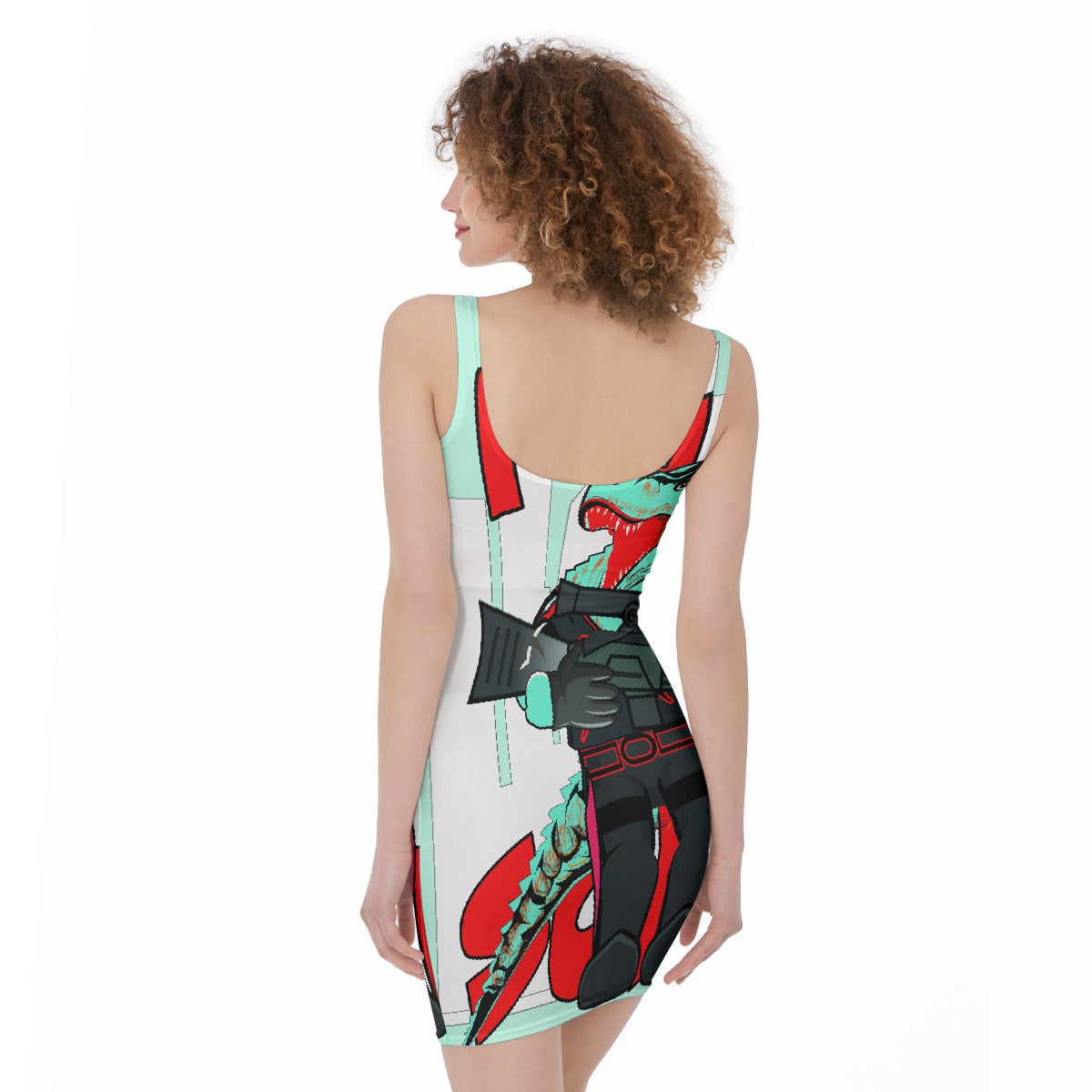 All-Over Print Women's Bodycon Dress