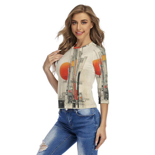 All-Over Print Women's Raglan Sleeves T-shirts