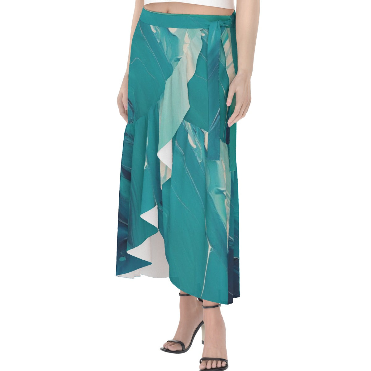 All-Over Print Women's Wrap Skirt