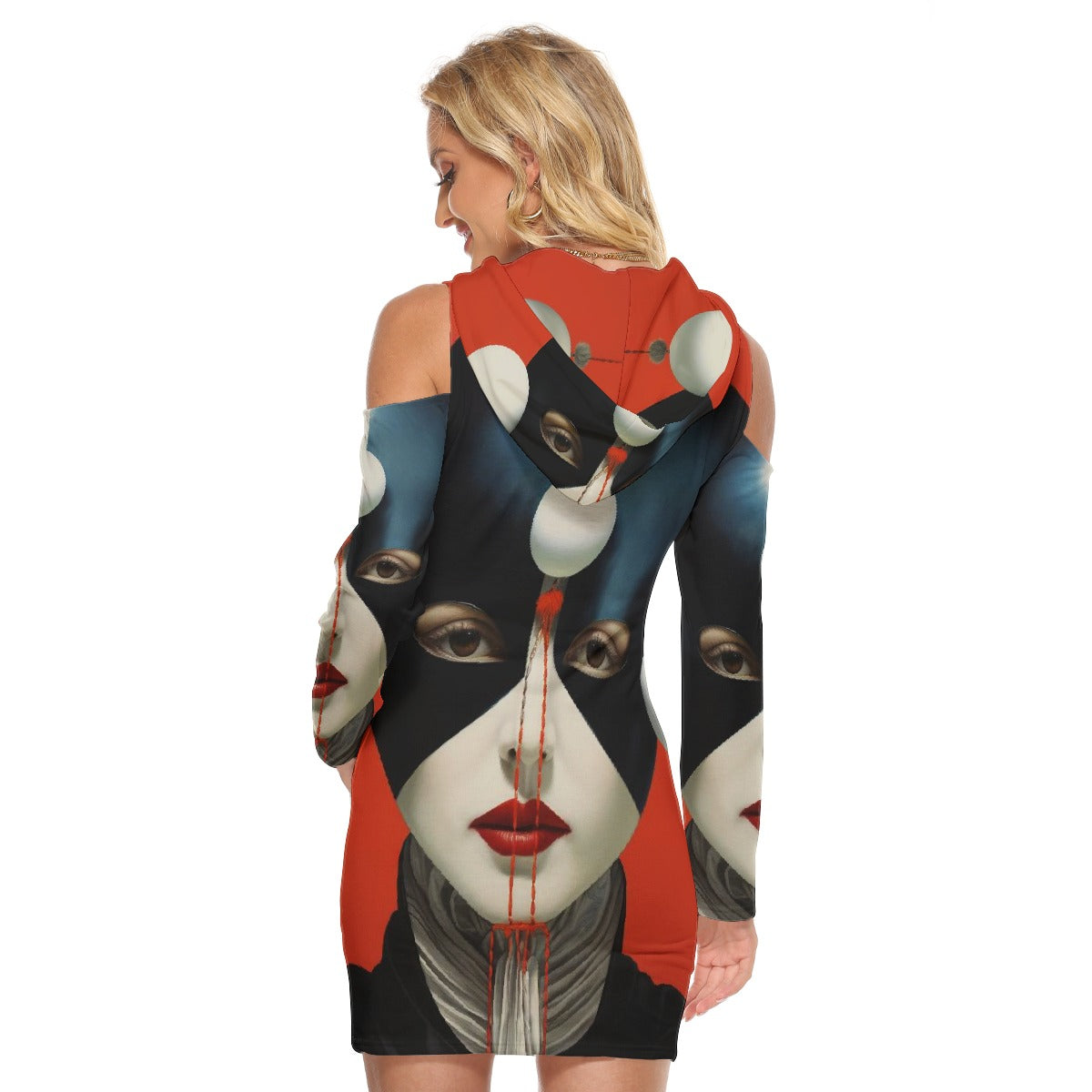 All-Over Print Women's Tight Dress