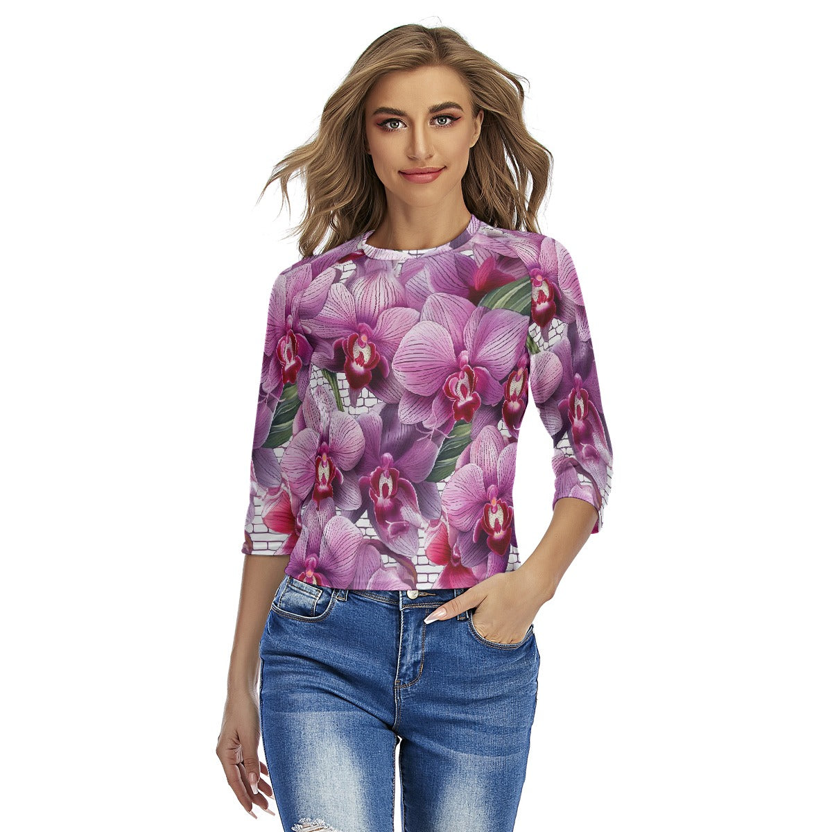 All-Over Print Women's Raglan Sleeves T-shirts