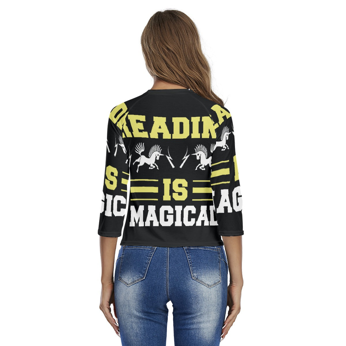 All-Over Print Women's Raglan Sleeves T-shirts