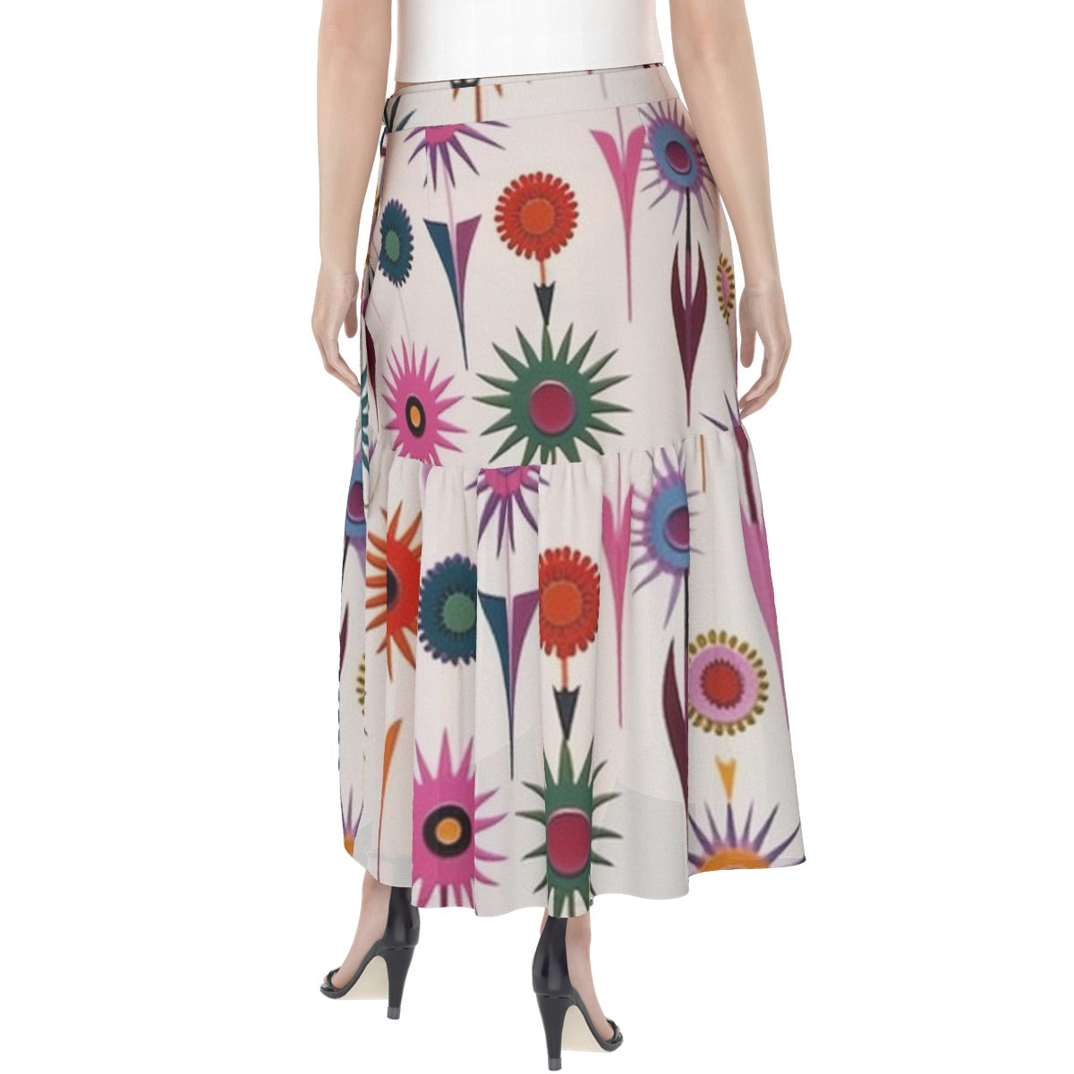 All-Over Print Women's Wrap Skirt