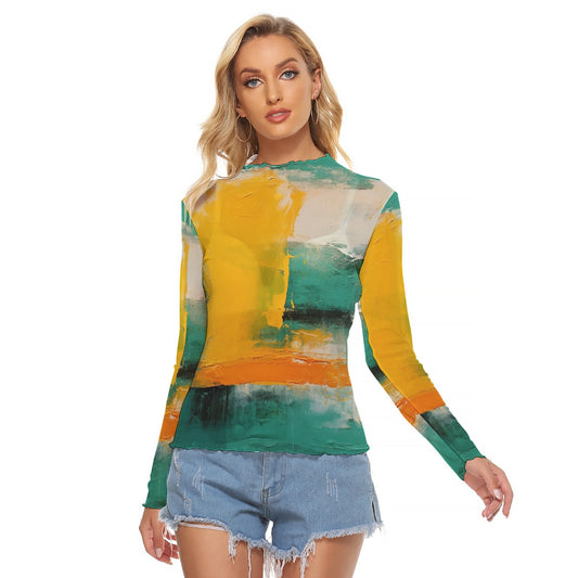 All-Over Print Women's Mesh T-shirt