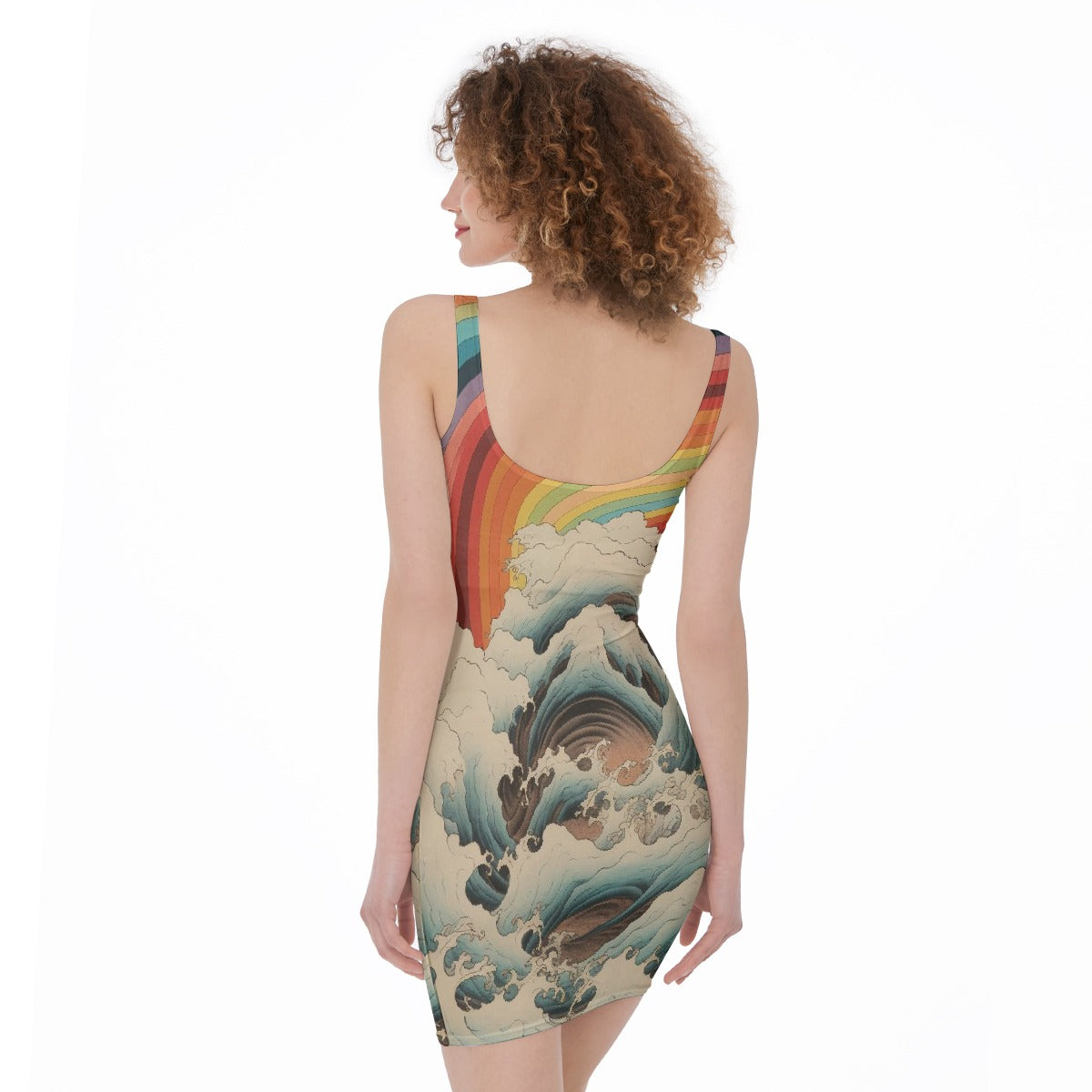 All-Over Print Women's Bodycon Dress