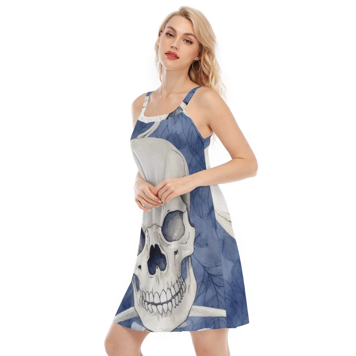 All-Over Print Women's Sleeveless Cami Dress