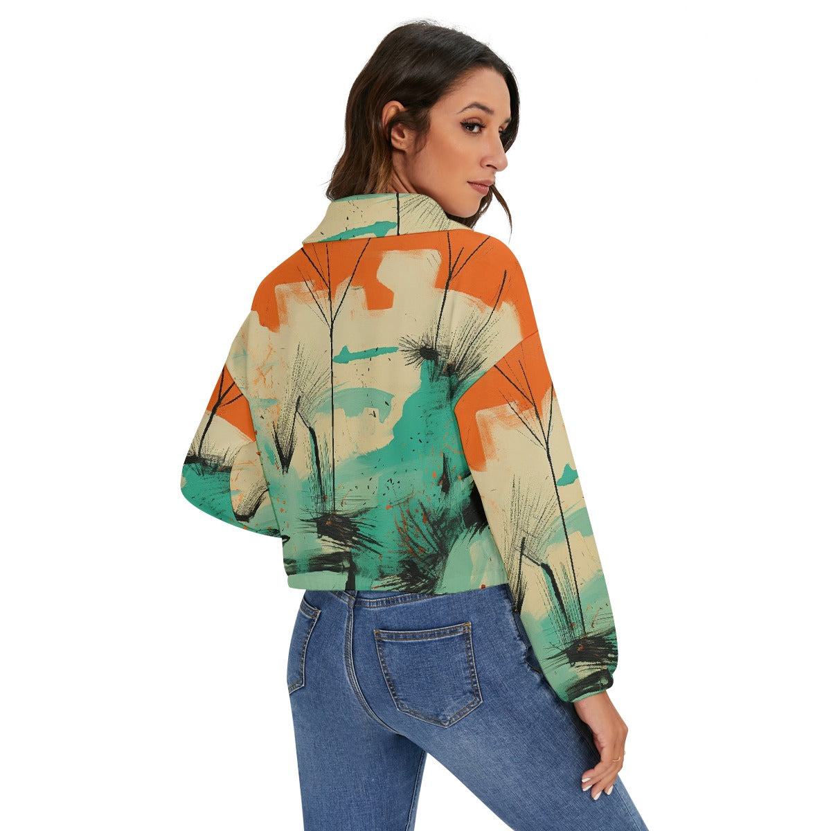 All-Over Print Women's Zip Jacket