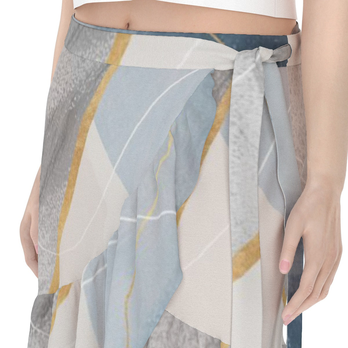 All-Over Print Women's Wrap Skirt