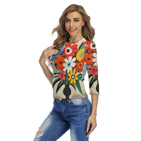 All-Over Print Women's Raglan Sleeves T-shirts