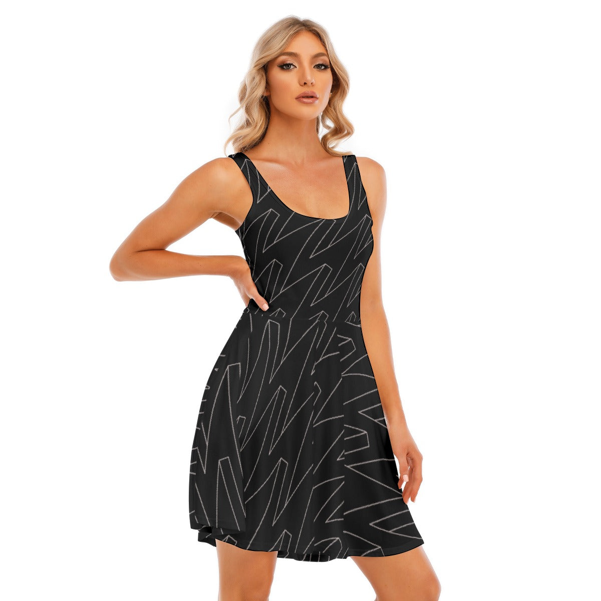 All-Over Print Women's Tank Vest Dress