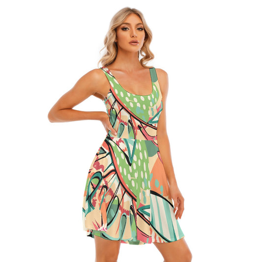 All-Over Print Women's Tank Vest Dress