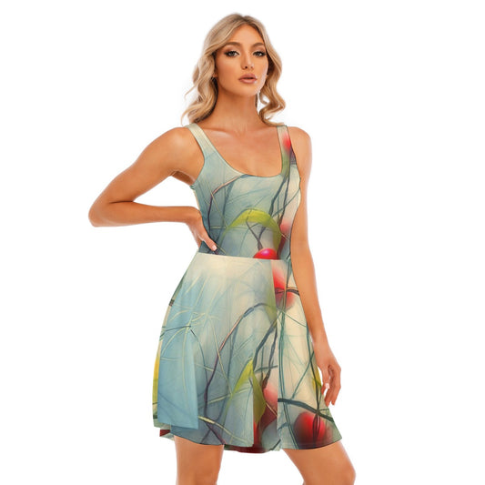 All-Over Print Women's Tank Vest Dress