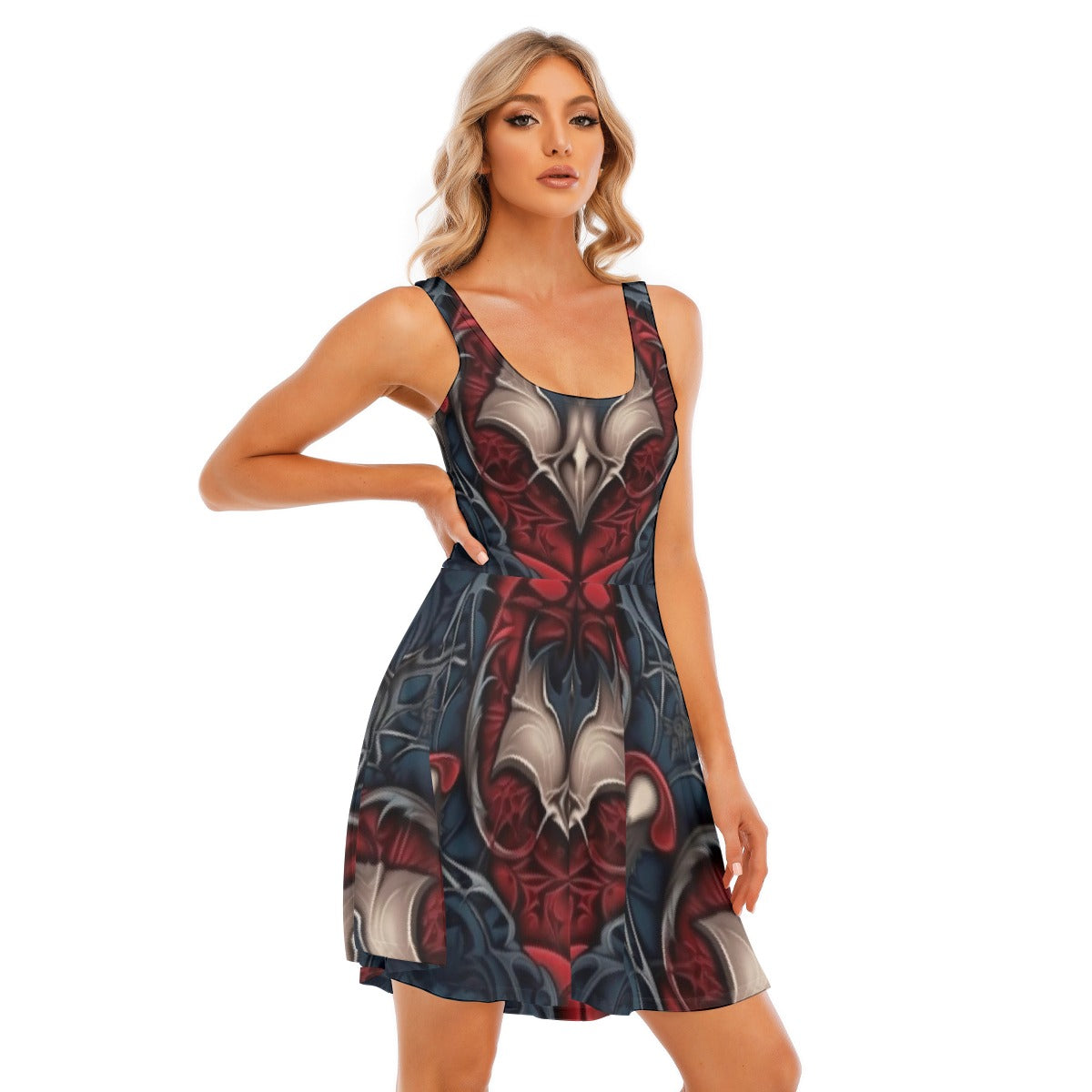 All-Over Print Women's Tank Vest Dress