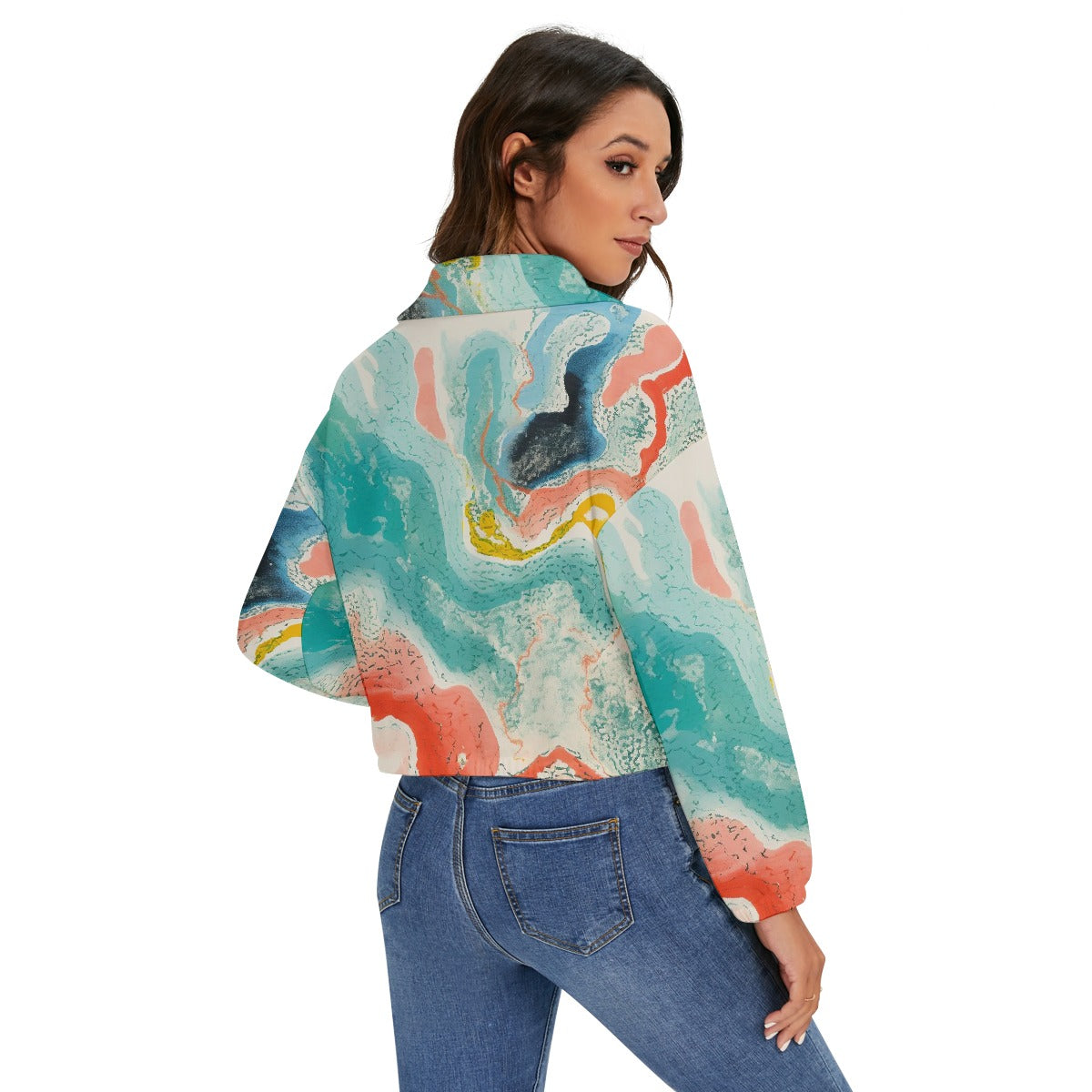 All-Over Print Women's Zip Jacket