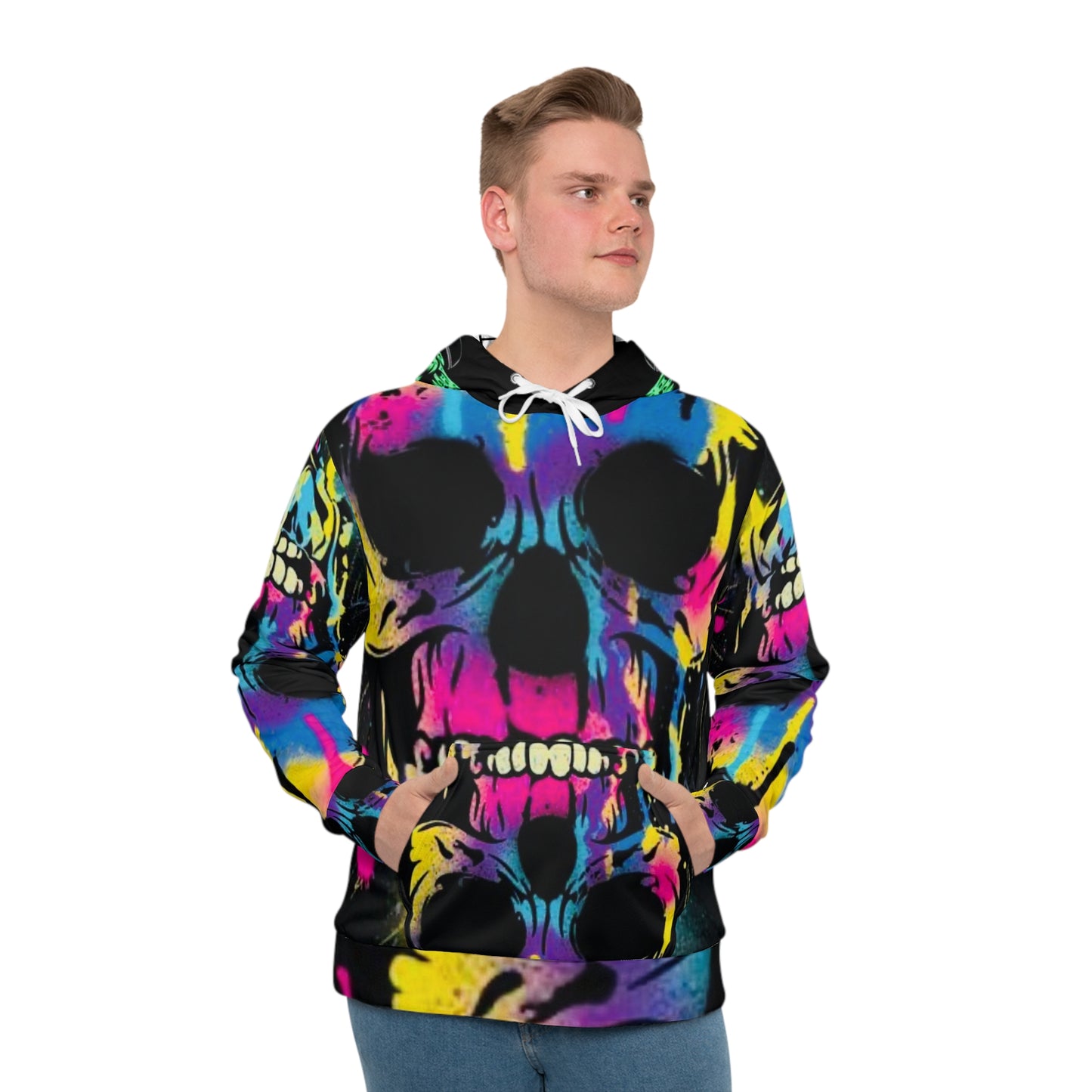 Men's Hoodie - Incognito Skull