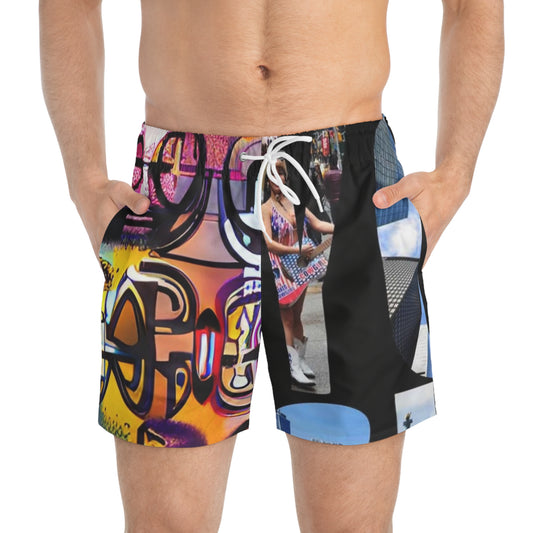 Bipolar Swim Trunks