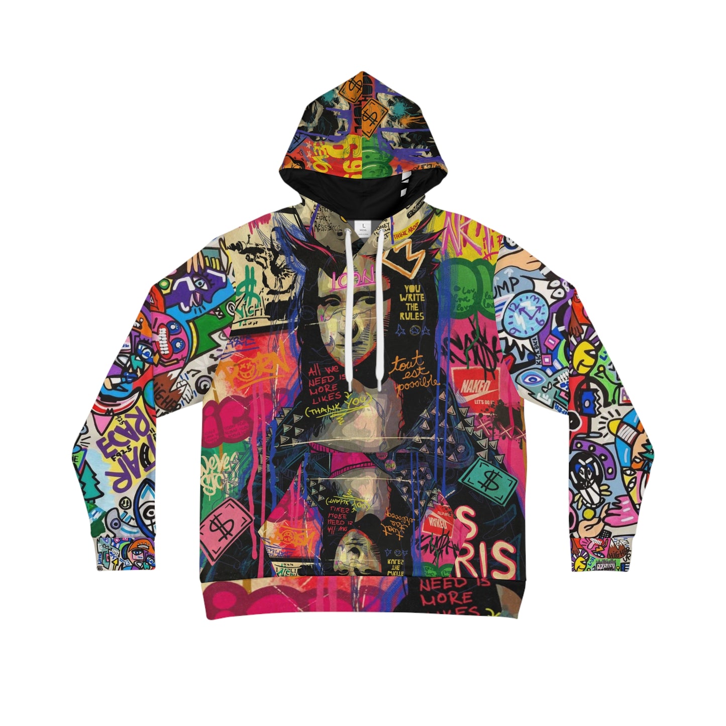 Men's Hoodie - Mona in Paris