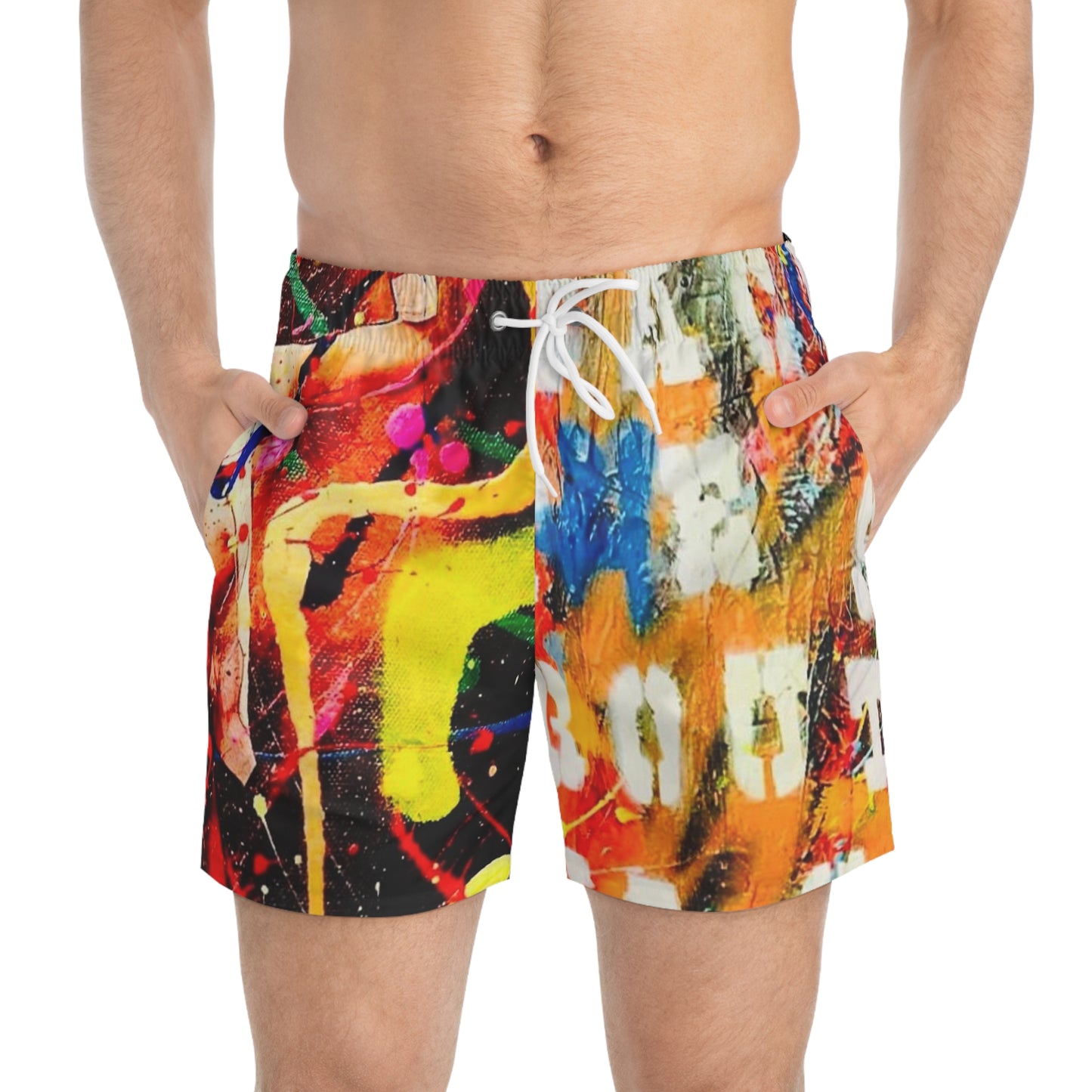 Bipolar Swim Trunks