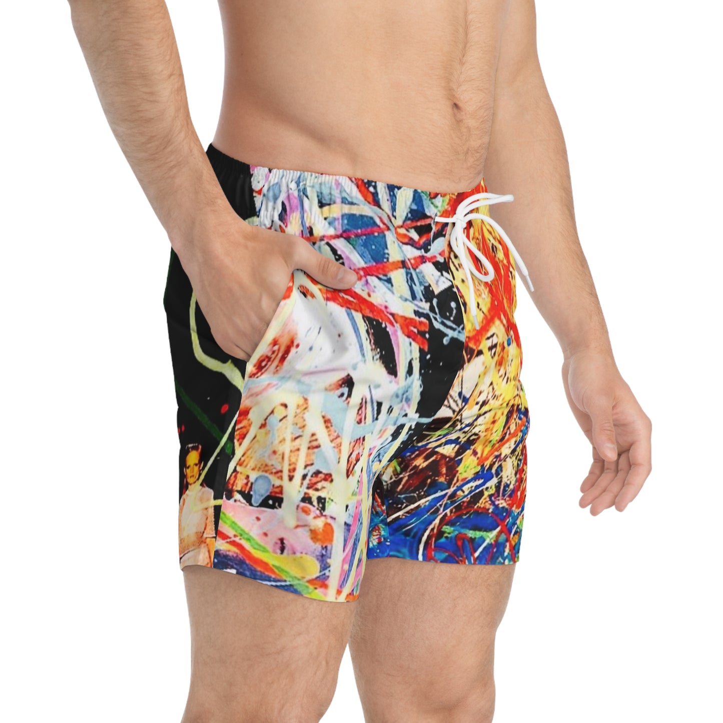 Bipolar Swim Trunks